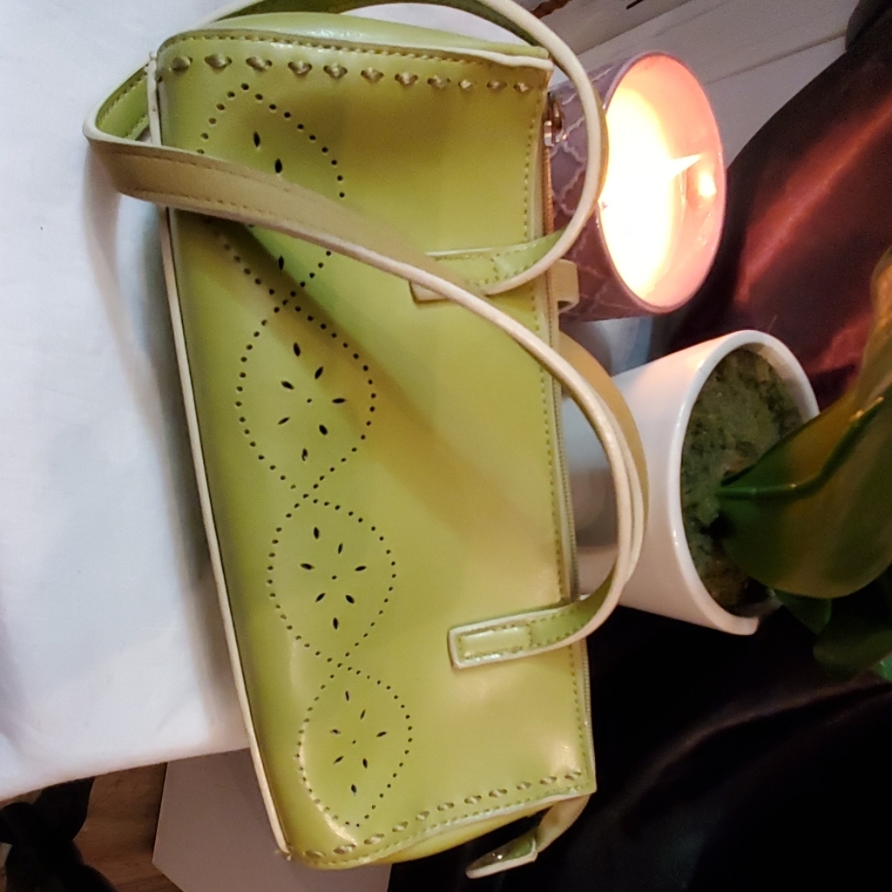 Super cute small olive green handbag